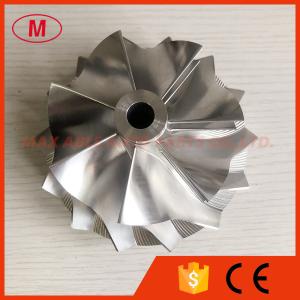Buy cheap Supercharger 94.00/121.50mm 7+7 blades turbo milling/aluminum 2618/billet compressor wheel from wholesalers