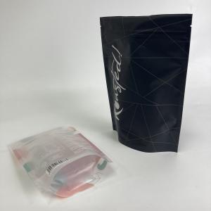 Buy cheap Custom Printed Plastic Matt Finish Stand Up Zipper Bags for Cashews Food Grade Snack Packaging Bags from wholesalers