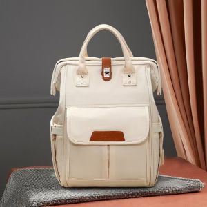 Lightweight and Stylish Oxford Maternity Diaper Backpack Large Capacity for Baby