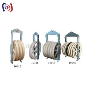 Buy cheap 822 Series Stringing Block Overhead Transmission Line Tools With Customized Sheave Dimension And High Load Capacity from wholesalers