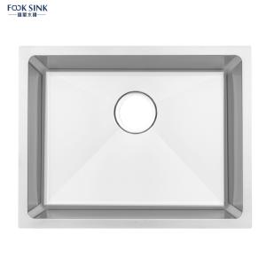 Buy cheap 304 Ss Kitchen Sinks Undermount High Durability With Elegant Appearance / Single Stainless Steel Kitchen Sink from wholesalers