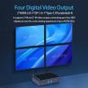 Buy cheap DDR4 Mini Computer Dual LAN Dual HDMI Intel 12th Generation Core i3 i5 i7 Mini PC from wholesalers
