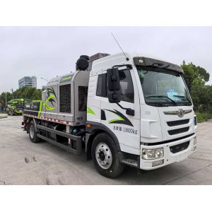 Buy cheap Used Zoomlion 10023 Concrete Line Pump with 100/55m³/H Output 13800Kg Weight and 9100*2450*3140mm Dimensions from wholesalers