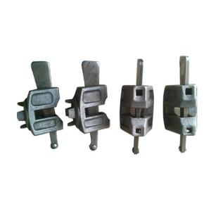 Buy cheap Modular Steel Tower System Scaffold Components With Rosette Ledger Head Brace Head from wholesalers