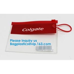 Buy cheap Custom Waterproof Clear PVC Slider Zip lockk Bubble Cosmetic Bags,Clear PVC PP OPP PE LDPE slider bag,Vinyl Pvc Zip lockk Ba from wholesalers