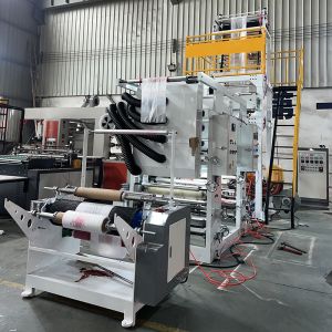 Buy cheap Fully Integrated Degradable Bag Manufacturing Line 3 Layer Coextrusion Film product