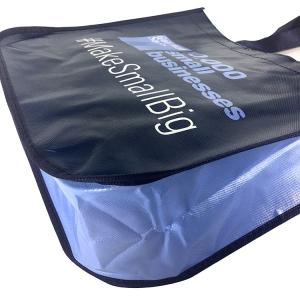 Buy cheap 35x15x40cm 120gsm CMYK Woven Polypropylene Bags With Handles from wholesalers