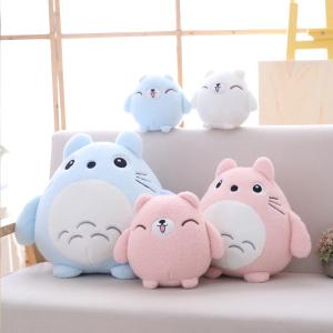 Home Decorative Cartoon Animal Shaped Plush Throw Pillow