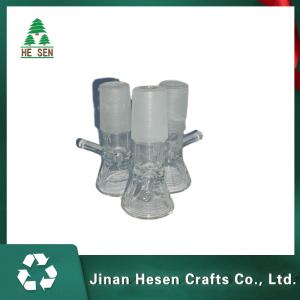 Buy cheap HESEN Double Recycler Glass Hookah Oil Rigs from wholesalers
