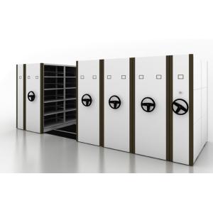 Buy cheap 4 Bay Mechanical Bulk Filer High Density Storage System With Epoxy Powder Coating Surface from wholesalers