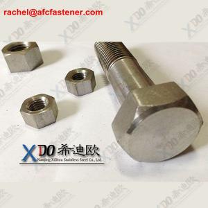 Buy cheap 904L screws nuts bolts din1.4539 uranus B6 uns n08904 from wholesalers