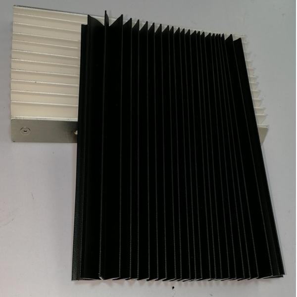 flat PVC + fibre cloth folded bellow covers for FLAT and tube combine fiber