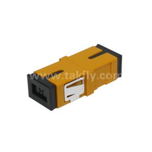 SC Simplex Fiber Optic Adapter Multimode APC UPC Low Loss