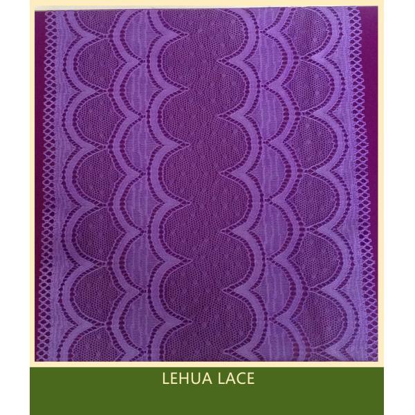 Hot Selling and nice quality Nylon Spandex Stretchy Brazil Lace from China