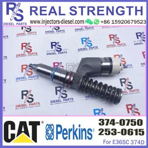Buy cheap Diesel Engine Parts CAT C15 C18 Fuel Injector 374-0750 3740750 253-0615 for E365C 374D Excavator l from wholesalers