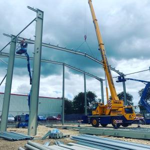 Sustainable Recyclable Material Eco-Friendly Steel Structure Warehouse