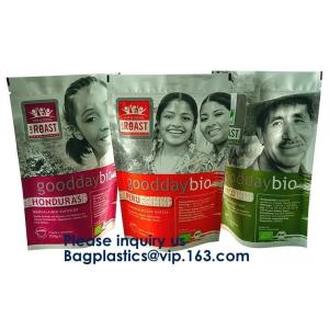 Buy cheap Jerky bags Three side seal bag with euro slot and zipper ( Bottom open) Three side seal bag with euro slot and No zipper from wholesalers