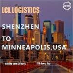 Buy cheap Shenzhen To Minneapolis USA Lcl Container Shipping Sea Cargo Logistics 20 Days from wholesalers