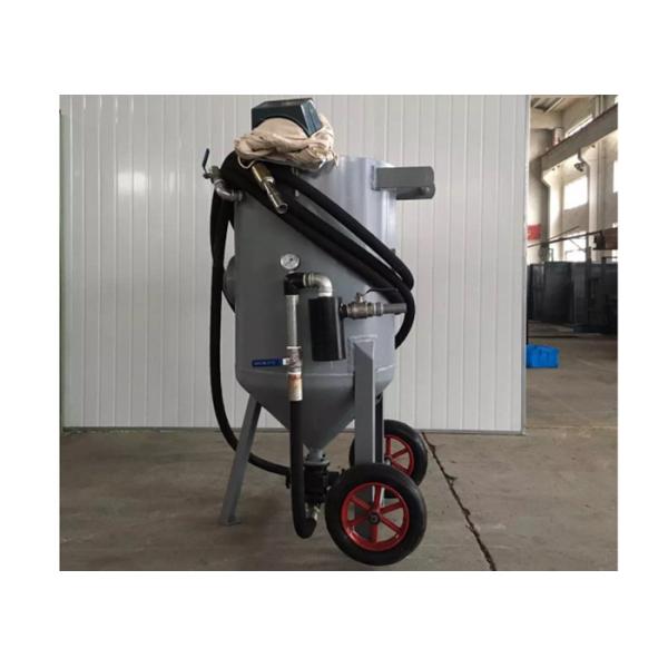 Buy cheap Manual Portable Air Industrial Blast Pot With Wheels Movable Easy To Operate from wholesalers