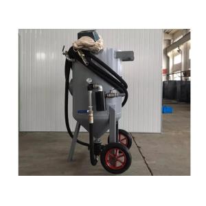 Buy cheap Manual Portable Air Industrial Blast Pot With Wheels Movable Easy To Operate from wholesalers