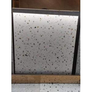 Buy cheap White Terrazzo Look Ceramic Tile 600x600mm Chemical Resistance from wholesalers