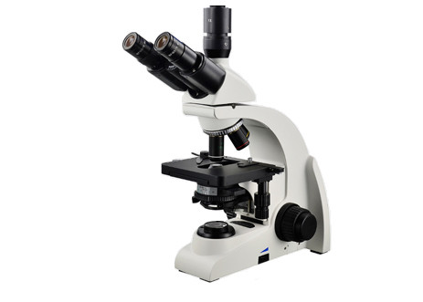 Buy cheap 40X 1000X Lab Biological Microscope Trinocular Capillary Microscope 4 Holes from wholesalers