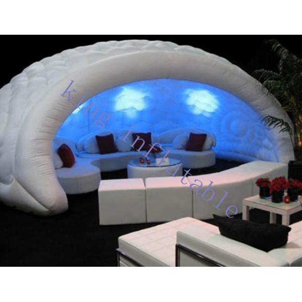 Double / Quadruple Stitching Inflatable Dome Tent For Camping 3 Years Warranty