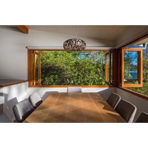 Buy cheap Double Glazed Aluminum Bifold Windows Customized Width High Security from wholesalers