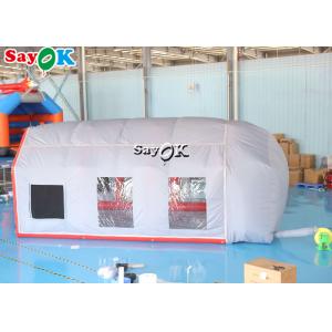 Buy cheap Inflatable Work Tent Gray Air Tight Inflatable Tent Car Spray Booth Waterproof Anti UV from wholesalers