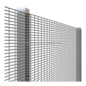 High Security 358 Fence Made of Low Carbon Steel Wire for Customized Prison