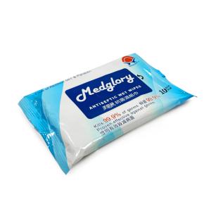 Buy cheap Antiseptic Antibacterial Sanitizing Disinfectant Sterilization Wipes Benzalkonium BZK Wipes from wholesalers