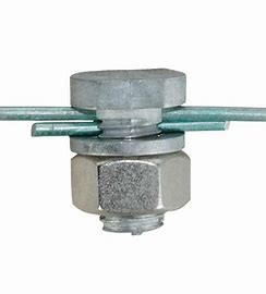 Electric Fencing Joint Clamp With M 8*20mm bolt, washer and nut