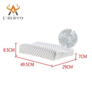 Buy cheap Anti-bacterial Polymer Pillow Wave Shape Children Bed Pillow from wholesalers