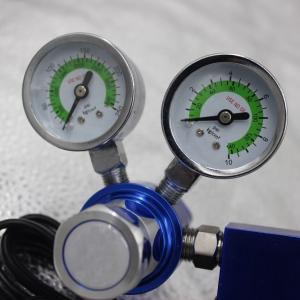 Green Gas Reducer Dual Stage CO2 Regulator Solenoid Valve for Aquarium Fish Tank