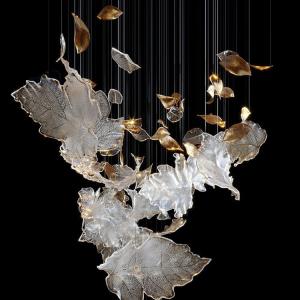 Buy cheap Customized Leaf Pendant Light from wholesalers