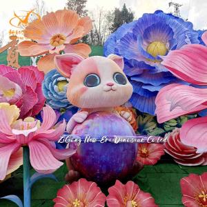 Indoor Tradition Colorful Chinese Light Lanterns for Lantern Exhibition