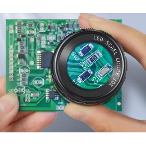 1002L 1003L 8 Patches LED Pocket Magnifiers 10x With Light