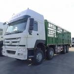 Buy cheap 60 Tons LHD Manual 8x4 Sinotruk Howo Cargo Truck from wholesalers
