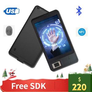 Buy cheap OEM Manufacturerpdf417 barcode 7 inch Android Biometric Fingerprint Handheld Terminal with Time Attendance Software FP07 from wholesalers