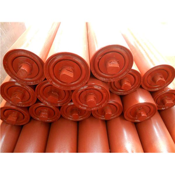 Quality Heavy Duty Metal Crushed Stone BV Conveyor Carrier Roller for sale