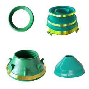 Buy cheap ZGMn13Cr2 Quarry Crusher Bowl Liner For Construction Industry from wholesalers