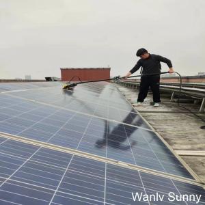 Buy cheap 5.5m Scalable Handle Solar Panel Cleaning System with Brush-Less Motor and 4 Sections from wholesalers