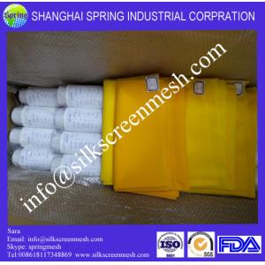 Buy cheap High-quality Polyester Screen Printing Mesh for T-shirts China Supplier DPP64,55um white/yellow from wholesalers