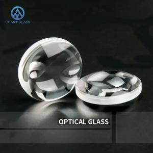 Buy cheap Clear Convex Sapphire Crystal Lens Transparent Flat Dome from wholesalers