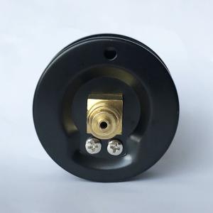Buy cheap 63mm Utility Pressure Gauge 4 Bar Brass Tube Socket Back Mount Manometer from wholesalers