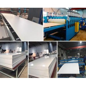 Buy cheap PVC Foam Board Plastic Sheet Extrusion Machine , Plastic Thick Foam Sheet Extrusion Line from wholesalers