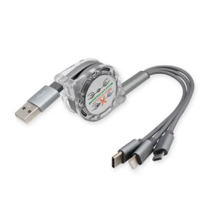 Universal Retractable Usb Charging Cable , Retractable Micro Usb Cable