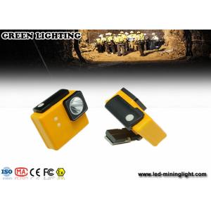 Buy cheap yellow GLC-3A 6000Lux rechargeable safety mining lamp with 3.2Ah battery capacity with photo frame model from wholesalers