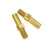 Buy cheap 12 mm Titanium Shaft Pin Fastener Thread M6 for Auto Spare Parts Golden Oxide Finish from wholesalers