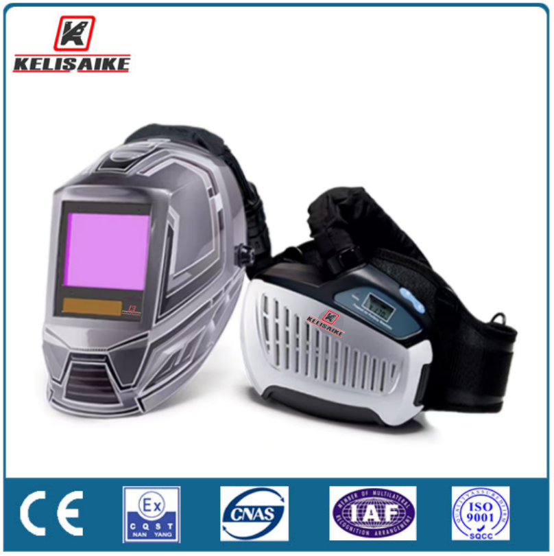 Buy cheap P1004 Powered Air Purifying Respirator Papr with Auto-Darkening Welding Helmet from wholesalers